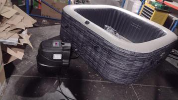 Intex PureSpa Jet & Bubble Deluxe Greystone spa beschikbaar voor biedingen