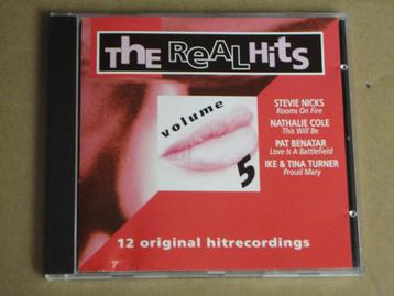 CD - The Real Hits 5 - PAT BENATAR/KIM CARNES >> Zie nota