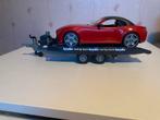 Bruder trailer+auto, Hobby en Vrije tijd, Modelauto's | 1:18, Ophalen, Nieuw, Auto, Overige merken