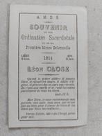gedachtenisprentje priesterwijding (1914), Verzamelen, Bidprentjes en Rouwkaarten, Verzenden