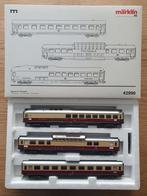Marklin H0 42990 set van 3 personenrijtuigen TEE 'Rheingold', Wisselstroom, Treinset, Nieuw, Ophalen of Verzenden