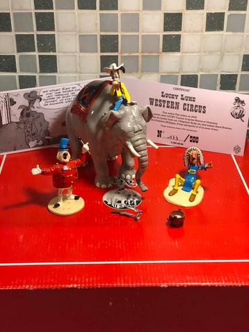 Lucky Luke sur l’éléphant pixi 