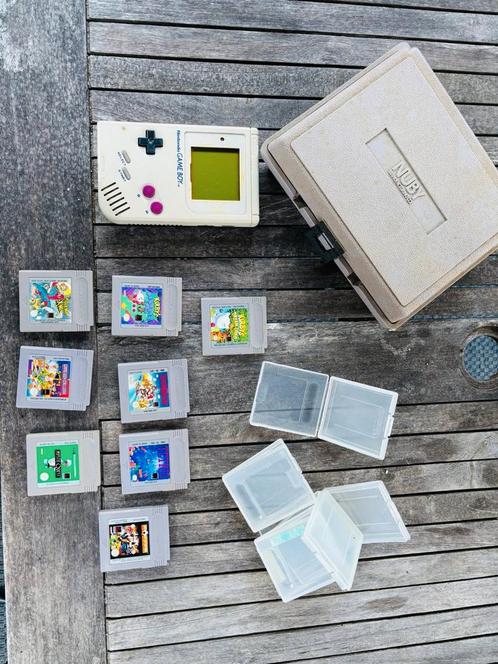 Lot Nintendo Game Boy + 8 jeux originaux - tout fonctionne, Games en Spelcomputers, Spelcomputers | Nintendo Game Boy, Gebruikt