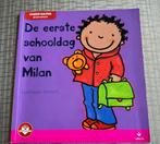 Voorleesboek “De eerste schooldag van Milan”, Boeken, Jongen of Meisje, Ophalen of Verzenden, Zo goed als nieuw, Voorleesboek