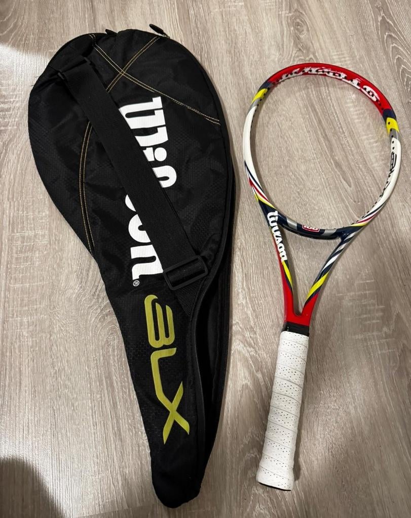 Wilson BLX 100 tennisracket, Sport en Fitness, Tennis, Zo goed als nieuw, Racket, Wilson, L3, Ophalen of Verzenden