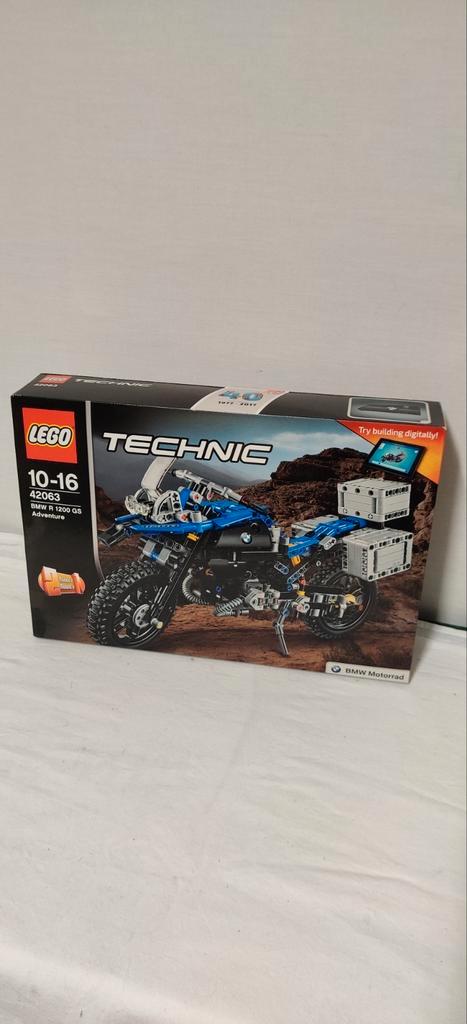 Lego Technic 42063 BMW R 1200 GS Adventure Nieuw! Ongeopend!, Kinderen en Baby's, Speelgoed | Duplo en Lego, Nieuw, Lego, Ophalen of Verzenden