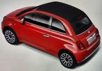Nieuwe rode Fiat 500 cabriolet 0 km + Garantie beschikbaar e, Auto diversen, Nieuw, Ophalen