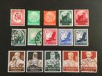 Serie postzegels Duitse rijk uitgave 1934, Postzegels en Munten, Duitse Keizerrijk, Verzenden, Gestempeld