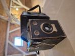 Oude fototoestel met vintage tasje, Gebruikt, A, Ophalen of Verzenden, A