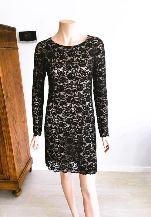 Imperial- Elegant & Trendy - zwarte kanten jurk, Kleding | Dames, Jurken, Zo goed als nieuw, Maat 38/40 (M), Zwart, Knielengte