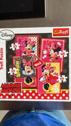 Puzzel Minnie Mouse van Trefl, 4 in 1, Kinderen en Baby's, Ophalen of Verzenden, 10 tot 50 stukjes, Zo goed als nieuw, 4 tot 6 jaar