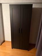 Kleding kast zwart, Ophalen, Zo goed als nieuw