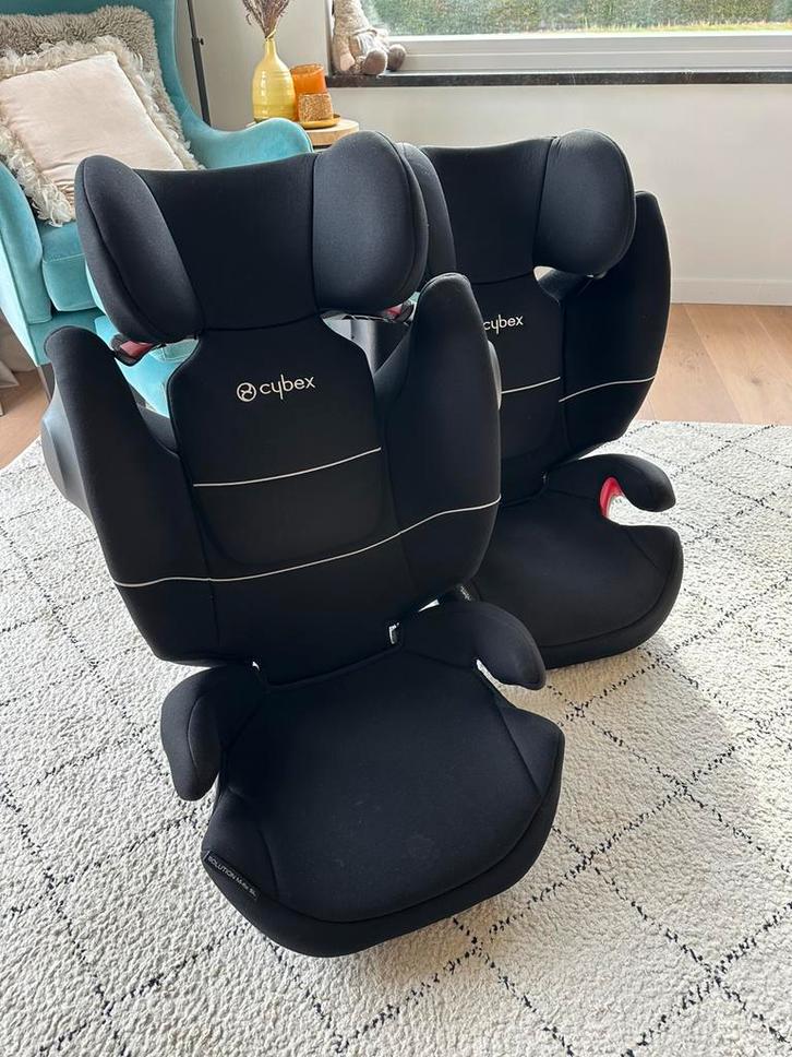2x CYBEX Silver Solution M-Fix SL 3-12j, 15-36kg, 100-150cm, Kinderen en Baby's, Autostoeltjes, Zo goed als nieuw, Overige merken