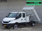 Iveco Daily 35C16 3.0L Open Laadbak met Kist Dubbel Cabine D, Stof, Gebruikt, Euro 6, 4 cilinders