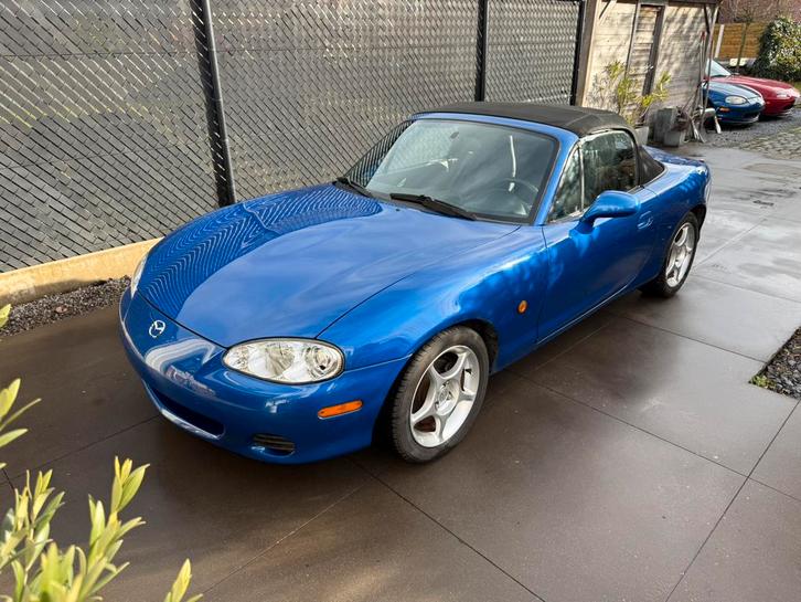 MX5 NBFL bleu étoilé 146.xxx, Autos, Mazda, Entreprise, MX-5, ABS, Airbags, Rétroviseurs électriques, Vitres électriques, Intérieur cuir