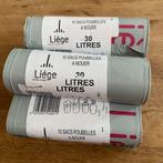 5 rouleaux 30L Ville de Liège, Ophalen, Zo goed als nieuw