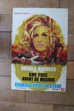 filmaffiche Ursula Andress Once Before I Die filmposter, Comme neuf, Cinéma et TV, Enlèvement ou Envoi, Rectangulaire vertical