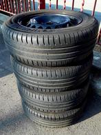 4 roues été 195/65-15 de Skoda Octavia, entraxe 5x112, Auto-onderdelen, Banden en Velgen, Ophalen, Gebruikt, 15 inch, Banden en Velgen