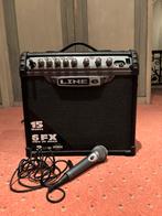 Line 6 Spider III 15W gitaarversterker + microfoon, Enlèvement, Comme neuf, Moins de 50 watts
