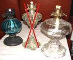 Petroleumlamp (zonder glas ), Antiek en Kunst, Ophalen of Verzenden