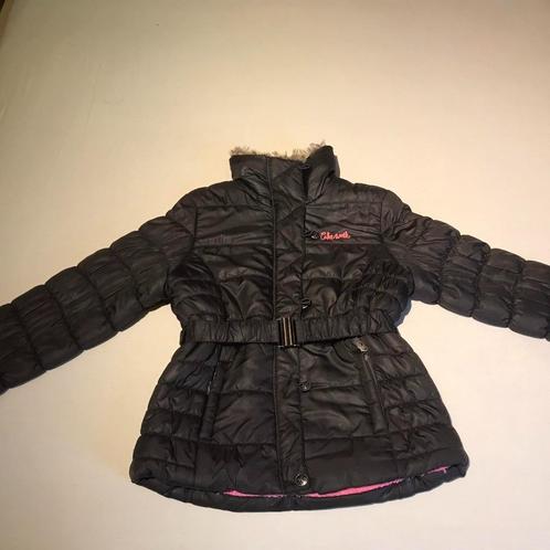 Grijze winterjas - Cakewalk - maat 146 (11 jaar), Kinderen en Baby's, Kinderkleding | Maat 146, Gebruikt, Meisje, Jas, Ophalen of Verzenden