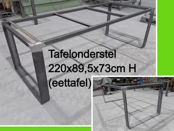 NIEUW tafelonderstel 220x89,5x73 - bureau - tafel - eettafel