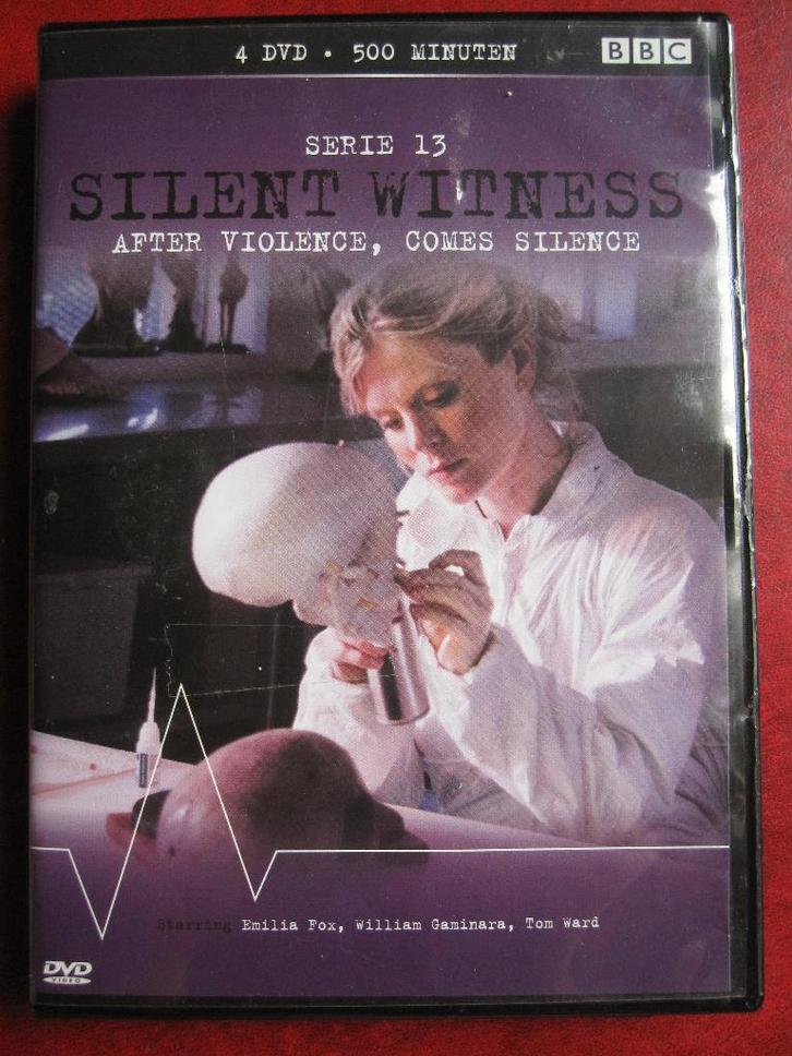 Silent Witness Serie 13 (2007) 4 disc, Cd's en Dvd's, Dvd's | Tv en Series, Zo goed als nieuw, Thriller, Boxset, Vanaf 16 jaar