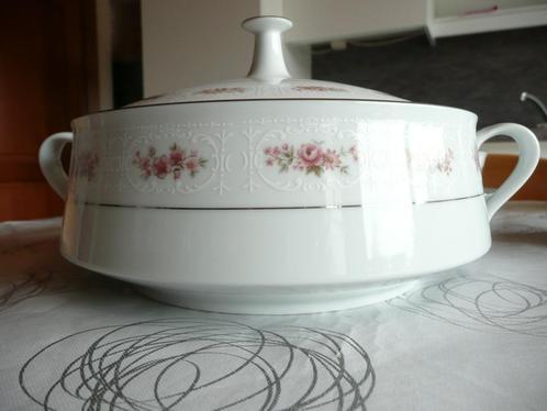 RC Sri Lanka porseleinen soepterrine/soepkom met bloemmotief, Huis en Inrichting, Keuken | Servies, Nieuw, Kom(men), Overige stijlen