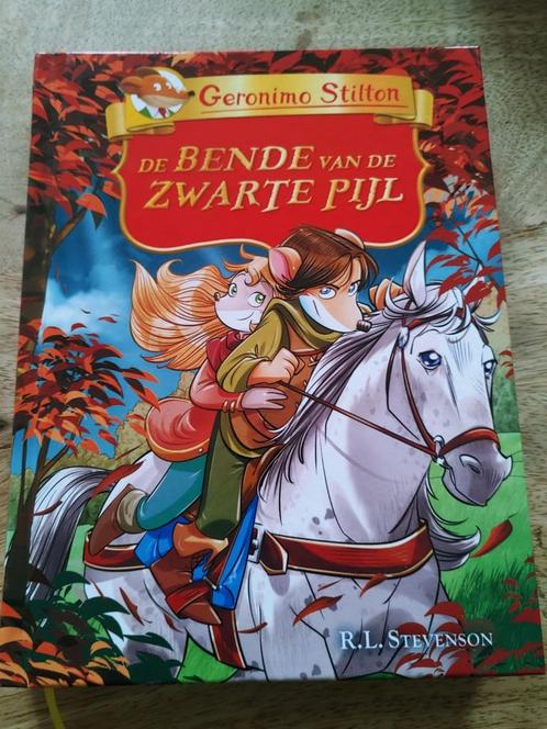 Geronimo Stilton - De bende van de zwarte pijl, Livres, Livres pour enfants | Jeunesse | 10 à 12 ans, Comme neuf, Enlèvement ou Envoi