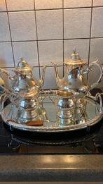 Vintage Scalella handgemaakt zilver servies, Antiek en Kunst, Curiosa en Brocante, Ophalen of Verzenden