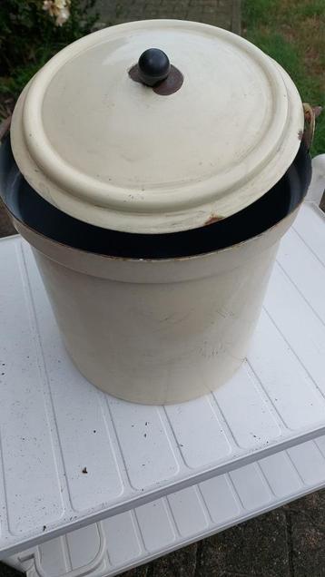 Metalen kookpot - sterliseerpot, Enlèvement, Utilisé, Fonte