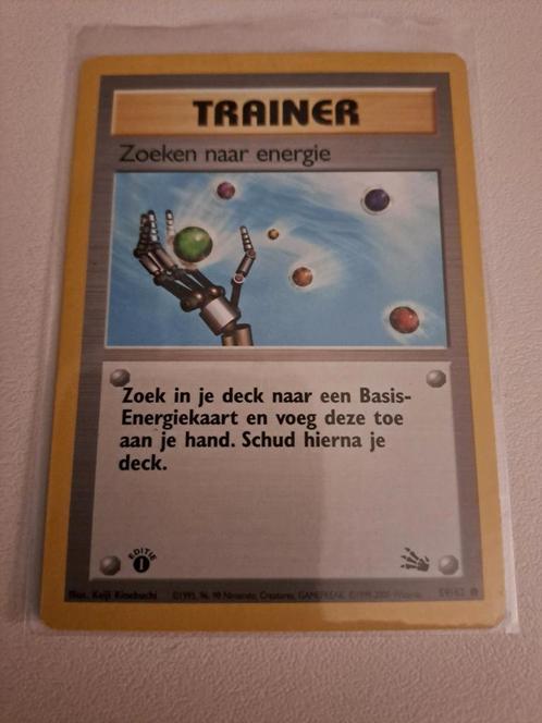 1st edition pokémon kaart in perfecte staat!, Hobby en Vrije tijd, Verzamelkaartspellen | Pokémon, Zo goed als nieuw, Ophalen of Verzenden