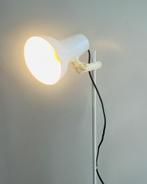 Witte vintage vloerlamp, Ophalen of Verzenden, Gebruikt