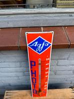 Agfa emaille reclame thermometer, Verzamelen, Ophalen of Verzenden, Gebruikt, Reclamebord