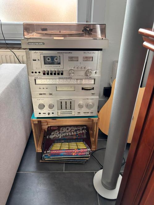 Marantz muziek installatie, Audio, Tv en Foto, Stereoketens, Zo goed als nieuw, Cassettedeck, Ophalen