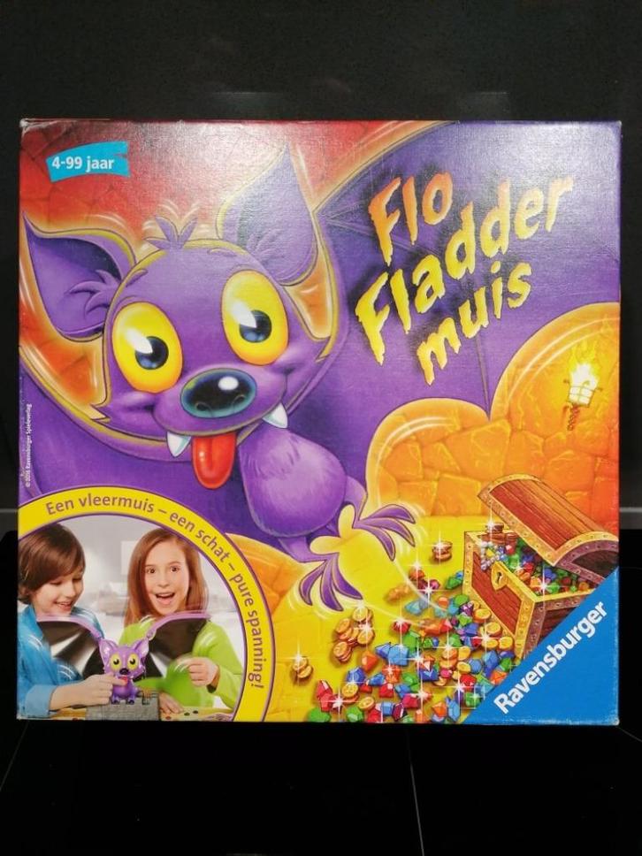 Ravensburger Flo Fladdermuis *Perfecte staat*, Hobby en Vrije tijd, Gezelschapsspellen | Bordspellen, Zo goed als nieuw, Ophalen of Verzenden