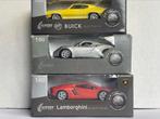 Super9 Buick, Alfa Romeo, Lamborghini, schaalmodellen 1:60, Ophalen of Verzenden, Zo goed als nieuw, Auto
