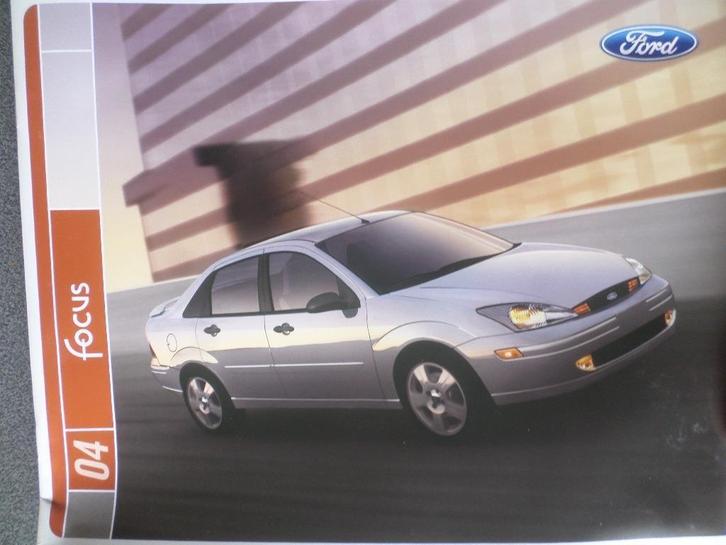 Ford Focus 2004 brochure, Boeken, Auto's | Folders en Tijdschriften, Ford, Ophalen of Verzenden