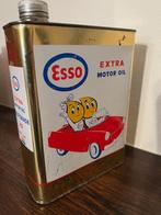 Oud esso extra motor oil, leeg blik, Verzamelen, Ophalen