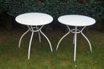 TABLES  JARDIN, Tuin en Terras, Tuintafels, Ophalen, Gebruikt, Rond, Metaal