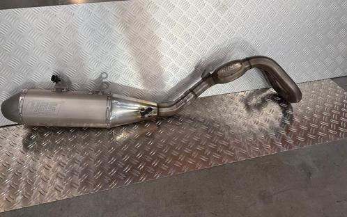 HGS factory uitlaat //zgan//Compleet//KTM//Husqy//GasGas//, Fietsen en Brommers, Brommers | Tuning en Styling, Zo goed als nieuw