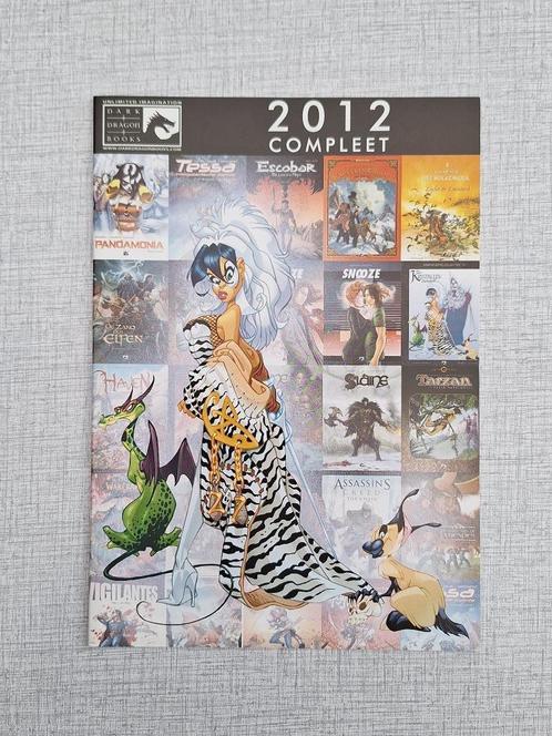 Crisse Tarzan Gesel Gods - Folder Dark Dragon Books 2012, Verzamelen, Stripfiguren, Gebruikt, Overige typen, Overige figuren, Ophalen of Verzenden