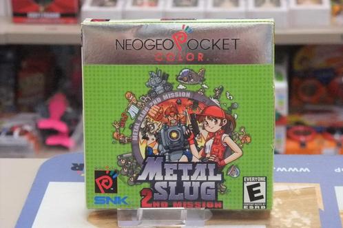Metal Slug: 2nd Mission neo geo pocket color cib usa, Games en Spelcomputers, Games | Overige, Gebruikt, Avontuur en Actie, 1 speler