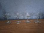 4 coupes à Champagne  vintage, Enlèvement ou Envoi, Comme neuf