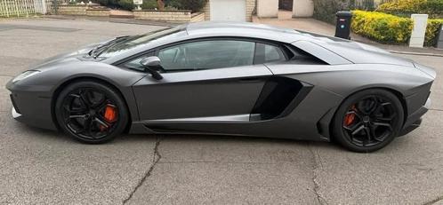 prachtige lamborghini aventador LP 700 - 4, Auto's, Lamborghini, Particulier, Aventador, Zwart, Grijs, Ophalen