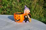 cache pot halloween (2), Tuin en Terras, Overige vormen, Overige materialen, Binnen, Gebruikt