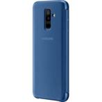 Etui à rabat Samsung EF-WA605CL bleu pour Galaxy A6+, Nieuw, Overige modellen, Frontje of Cover, Ophalen