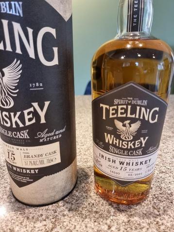Whisky Teeling 15 ans nectar brut de fut beschikbaar voor biedingen