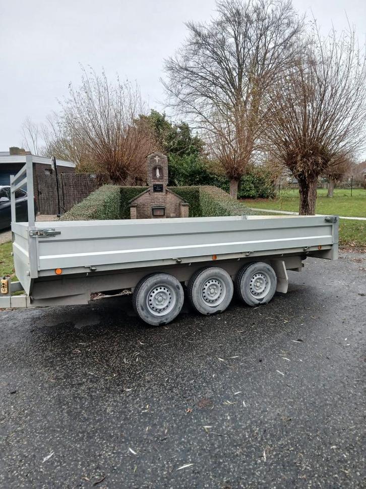 Aanhangwagen kipper, Autos : Divers, Remorques, Enlèvement