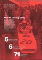 HONDA 'Racing Story', 2001, Boeken, Auto's | Folders en Tijdschriften, Honda, Ophalen of Verzenden, Zo goed als nieuw